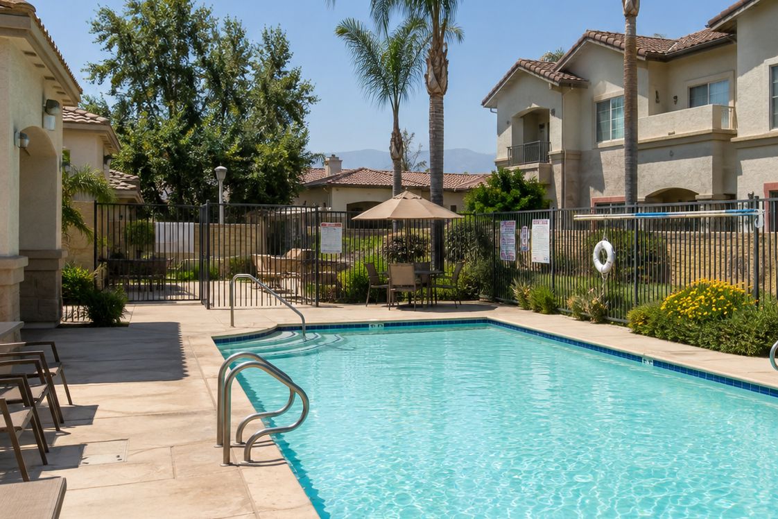 Community pool at a residential complex