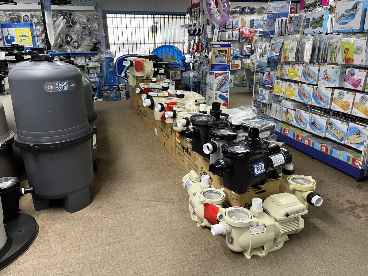 New variable-speed pumps on the sales floor